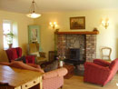 Lounge area at Glenboy country accommodation County Meath